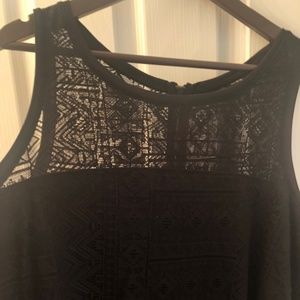 Black Sleeveless Top